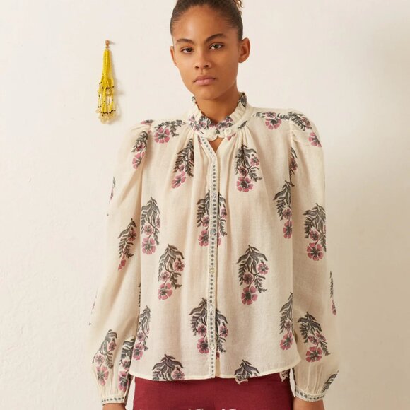 Annabel Mirabilis Wool Shirt - Picture 1 of 6